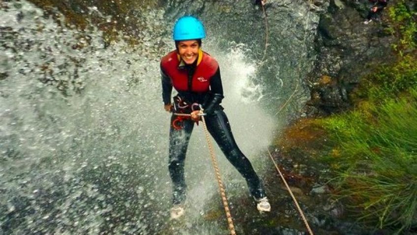 canyoning- www.aktivøstrig.dk