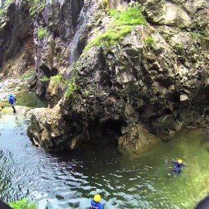 Canyoning - www.aktivostrig.dk