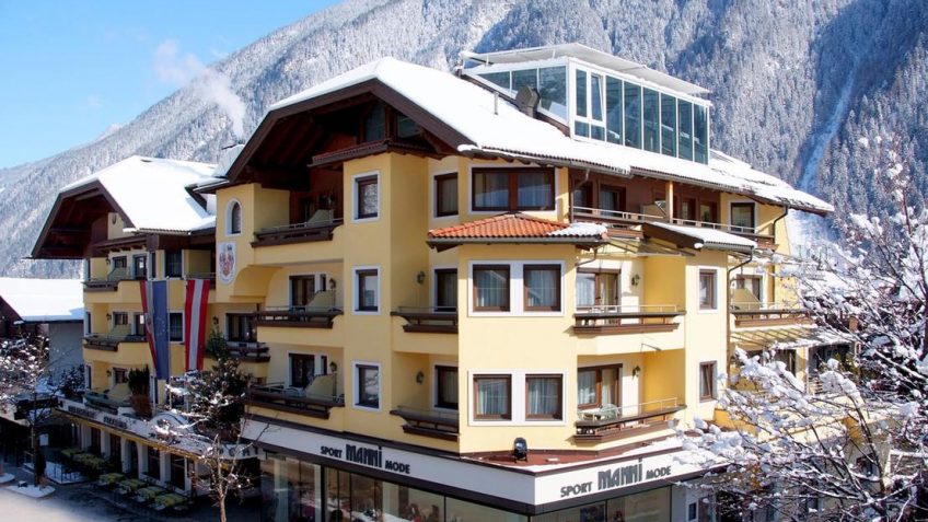 SPORTHOTEL MANNI, Mayrhofen, WWW.AKTIVOSTRIG.DK